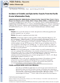 Cover page: Incidence of Scleritis and Episcleritis: Results From the Pacific Ocular Inflammation Study