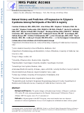 Cover page: Natural History and Predictors of Progression to Sjögren's Syndrome Among Participants of the Sjögren's International Collaborative Clinical Alliance Registry