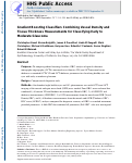 Cover page: Gradient-Boosting Classifiers Combining Vessel Density and Tissue Thickness Measurements for Classifying Early to Moderate Glaucoma