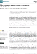 Cover page: Short-Wavelength Infrared Imaging of Infected and Affected Dentin