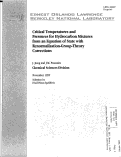 Cover page: Critical temperatures and pressures for hydrocarbon mixtures from an equation of state with renormalization-group-theory corrections