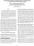 Cover page: A Fundamental Limitation of Symbol-Argument-Argument Notation As a Model of Human Relational Representations