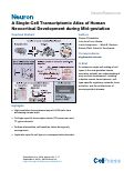 Cover page: A Single-Cell Transcriptomic Atlas of Human Neocortical Development during Mid-gestation