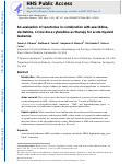 Cover page: An evaluation of venetoclax in combination with azacitidine, decitabine, or low-dose cytarabine as therapy for acute myeloid leukemia