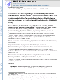 Cover page: Association of Coronary Artery Calcium Density and Volume With Predicted Atherosclerotic Cardiovascular Disease Risk and Cardiometabolic Risk Factors in South Asians: The Mediators of Atherosclerosis in South Asians Living in America (MASALA) Study.