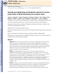 Cover page: Parental Psychopathology and Treatment Outcome for Anxious Youth: Roles of Family Functioning and Caregiver Strain