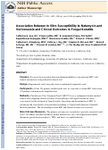 Cover page: Association between In Vitro Susceptibility to Natamycin and Voriconazole and Clinical Outcomes in Fungal Keratitis