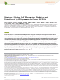 Cover page: Missing a “Missing Self” Mechanism: Modeling and Detection of Ly49 Expression in Canine NK Cells