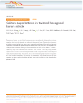 Cover page: Soliton superlattices in twisted hexagonal boron nitride