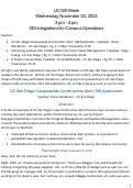 Cover page of GIS Integrations for Campus Operations