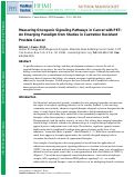 Cover page: Measuring Oncogenic Signaling Pathways in Cancer with PET: An Emerging Paradigm from Studies in Castration-Resistant Prostate Cancer