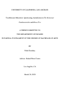 Cover page: Troublesome Minorities: Questioning Assimilation in <em>The Reluctant Fundamentalist</em> and <em>Home Fire</em>