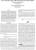 Cover page: How can they both be right?: Faultless disagreement and semantic adaptation