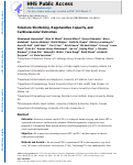 Cover page: Telomere Shortening, Regenerative Capacity, and Cardiovascular Outcomes