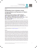 Cover page: Reappraising Choice in Addiction: Novel Conceptualizations and Treatments for Tobacco Use Disorder