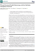 Cover page: Toward Structural Health Monitoring with the MyShake Smartphone Network.