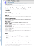 Cover page: How Are Ocular Signs and Symptoms of Dry Eye Associated With Depression in Women With and Without Sjögren Syndrome?