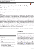 Cover page: Acute pain intensity monitoring with the classification of multiple physiological parameters.