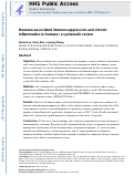 Cover page: Benzene-associated immunosuppression and chronic inflammation in humans: a systematic review