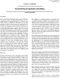 Cover page: Nocturnal Polyuria Syndrome in the Elderly