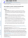 Cover page: DNA methylation networks underlying mammalian traits.