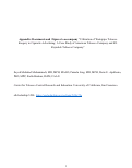 Cover page of <strong>Appendix: Documents and &nbsp;Figures to accompany </strong>“Utilization of Waterpipe Tobacco Imagery in Cigarette Advertising: A Case Study of American Tobacco Company and R.J. Reynolds Tobacco Company”