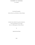 Cover page: Choosing Propaganda: Media Selection and Politics in Putin's Russia