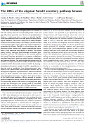 Cover page: The ABCs of the atypical Fam20 secretory pathway kinases