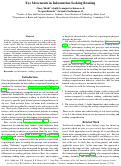 Cover page: Eye Movements in Information-Seeking Reading