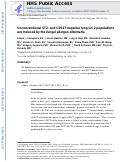 Cover page: Unconventional ST2- and CD127-negative lung ILC2 populations are induced by the fungal allergen Alternaria alternata