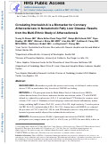 Cover page: Circulating Interleukin-6 is a biomarker for coronary atherosclerosis in nonalcoholic fatty liver disease: Results from the Multi-Ethnic Study of Atherosclerosis