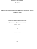 Cover page: Dismantling the Carceral Ecosystem: Investigating the Role of “Child Protection” and Family Policing in Los Angeles