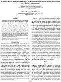 Cover page: A Model-Based Analysis of Changes in the Semantic Structure of Free Recall Due to Cognitive Impairment