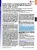 Cover page: Protein mutated in paroxysmal dyskinesia interacts with the active zone protein RIM and suppresses synaptic vesicle exocytosis.