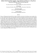 Cover page: Infinite Ends from Finite Samples: Open-Ended Goal Inference as Top-Down Bayesian Filtering of Bottom-Up Proposals