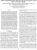 Cover page: A Resource-Rational Mechanistic Approach to One-shot Non-cooperative Games:The Case of Prisoner’s Dilemma