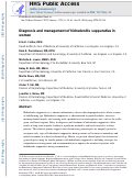 Cover page: Diagnosis and management of hidradenitis suppurativa in women