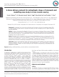 Cover page: A drone delivery network for antiepileptic drugs: a framework and modelling case study in a low-income country.