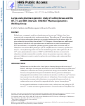 Cover page: Large-scale pharmacogenomic study of sulfonylureas and the QT, JT and QRS intervals: CHARGE Pharmacogenomics Working Group