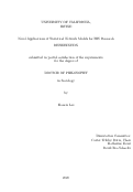 Cover page: Novel Applications of Statistical Network Models for HIV Research