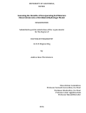 Cover page: Assessing the Benefits of Incorporating Soil Moisture Observations into a Distributed Hydrologic Model