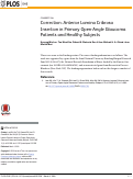 Cover page: Correction: Anterior Lamina Cribrosa Insertion in Primary Open-Angle Glaucoma Patients and Healthy Subjects