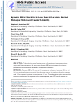 Cover page: Dynamic MRI of the wrist in less than 20 seconds: normal midcarpal motion and reader reliability