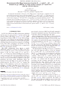 Cover page: Measurement of the Higgs boson mass from the H →γγ and H →ZZ∗ →4channels in pp collisions at center-of-mass energies of 7 and 8 TeV with the atlas detector measurement of the Higgs boson mass from the ... G. AAD et al.