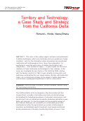 Cover page: Territory and Technology: a case study and strategy from the california delta