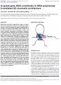 Cover page: G-quadruplex DNA contributes to RNA polymerase II-mediated 3D chromatin architecture.