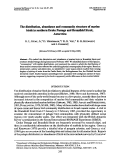 Cover page: The distribution, abundance and community structure of marine birds in southern Drake Passage and Bransfield Strait, Antarctica