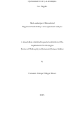 Cover page: The Landscape of Subnational Migration Public Policy: A Conjunctural Analysis