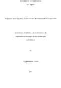 Cover page: Indigenous Artists, Ingenuity, and Resistance at the California Missions After 1769