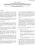 Cover page: An Interesting Case of Cecal Bascule Causing Intestinal Obstruction